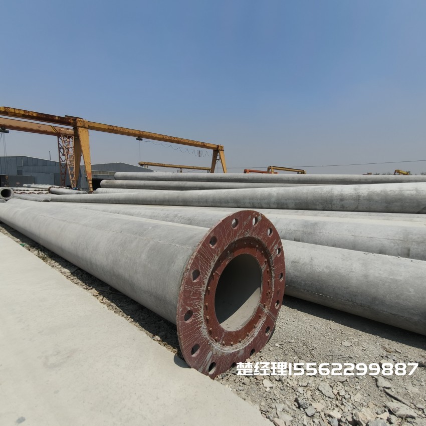 湛江12米无拉线电杆